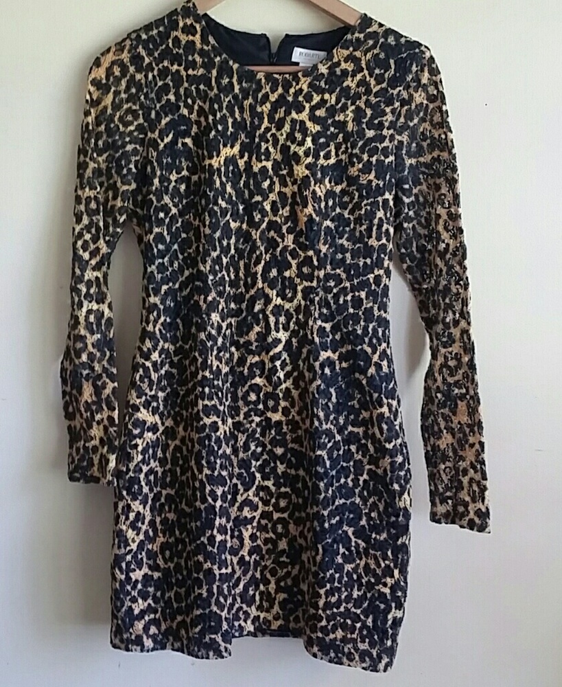 Rodarte Leopard lace dress
